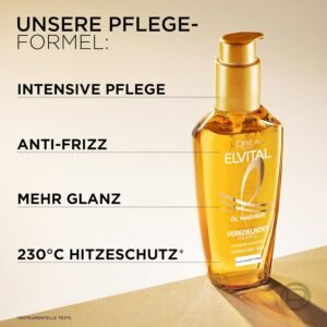 l'oréal paris elvital oil magique huile capillaire raffinée pour tous types de cheveux avec 6 huiles de fleurs précieuses