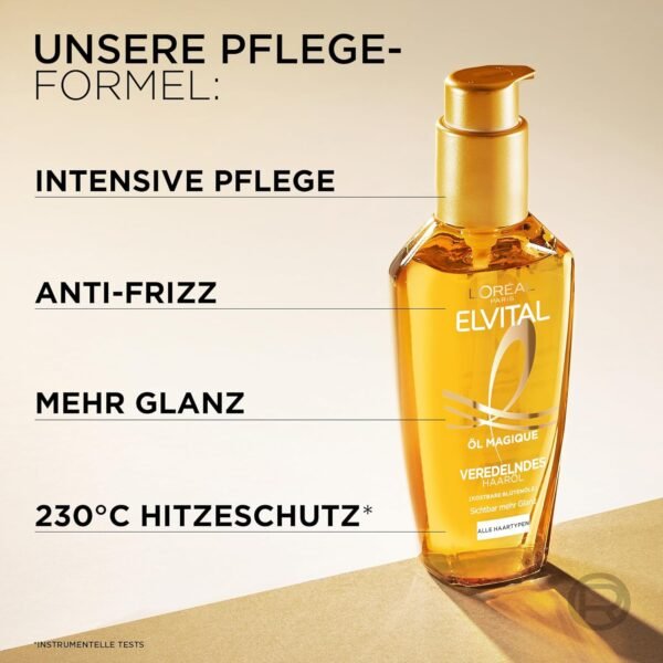 l'oréal paris elvital oil magique huile capillaire raffinée pour tous types de cheveux avec 6 huiles de fleurs précieuses